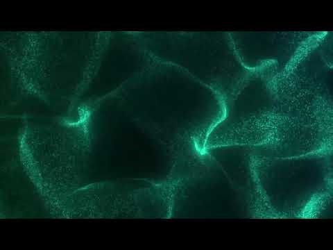4K Particle Wave Animation Cinematic Abstract Motion Background No Copyright