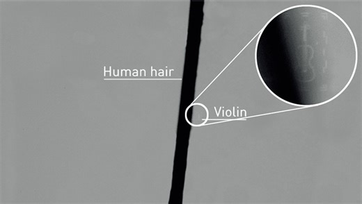 "World's Smallest" Nano-Violin Measures Less Than A Hair's Width – But Could Lead To Big Discoveries