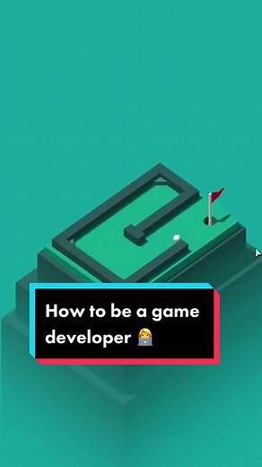 Becoming a game developer is awesome 👩‍💻 #gamedev #softwareengineer #techtok #technology #programming #developer