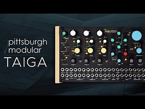 Pittsburgh Modular Taiga Sound Demo (no talking) with Empress Echosystem