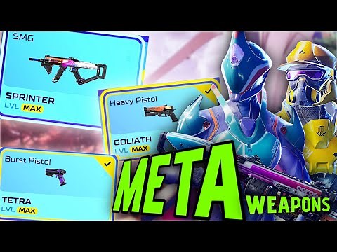 Every Meta Weapon for Each Faction In Splitgate 2 (Maxed Every Gun)