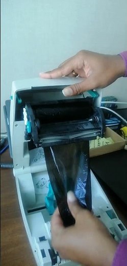 Zebra Printer Ink Paper Fixing