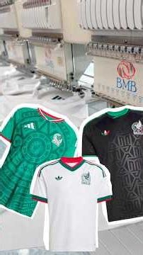 How are the Mexican national team's jerseys for the 2026 World Cup made? The secret #adidas #worl...