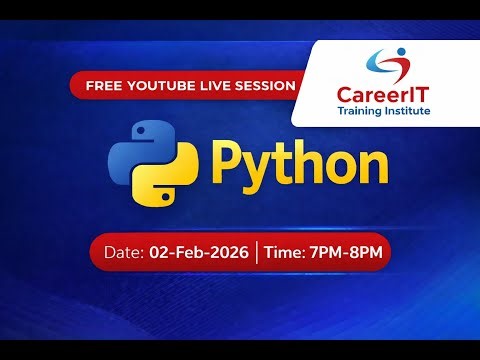 Python for Beginners – FREE Live Session | CareerIT | Hands-On Training-Day-5