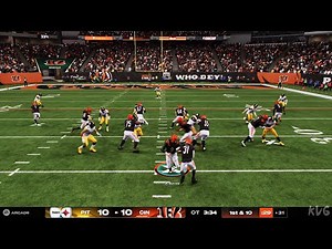 Madden NFL 25 - Pittsburgh Steelers vs Cincinnati Bengals - Gameplay (PS5 UHD) [4K60FPS]