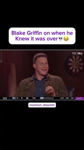 Blake Griffin on when he Knew it was over💀😂 #nba #basketball #blakegriffin #evanmobley #retirement