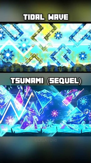 [MASHUP] Shiawase VIP + Shiawase | Tidal Wave + Tsunami | Geometry Dash 2.2 #shorts