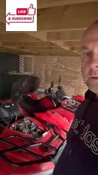 Argo Xplorer Le 700 ATV, Taking out the Battery for winter Storage.