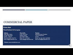 An introduction to Commercial Paper