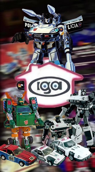 Transformers IGA in Mexico - Vintage Figures and Toys Collection