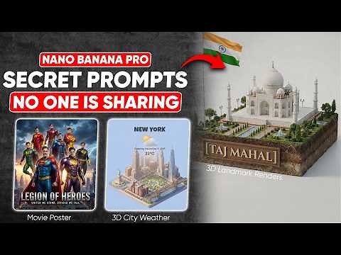 7 Secret Nano Banana Pro Prompts That Nobody Shares | Nano Banana Pro Tutorial 2026