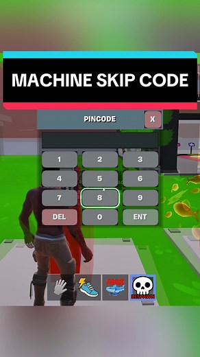 Brand New Machine Skip Code in Fortnite Steal The Brainrot 🔥 - - #fortnitestealthebrainrot #stealthebrainrot #stealabrainrot #fortnite #fyp