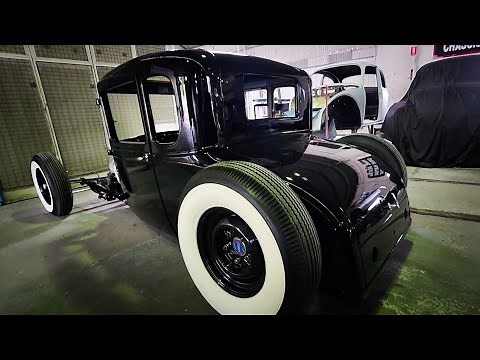 500hp Ford Model A Hot Rod build | restoration time lapse