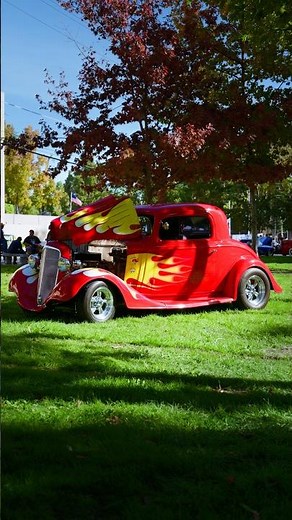 🔥❤️‍🔥 1934 Chevrolet 3-Window Coupe — a true hot rod dream