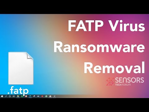 FATP Virus [.fatp Files] 🔐 Ransomware - Remove & Decrypt Fix
