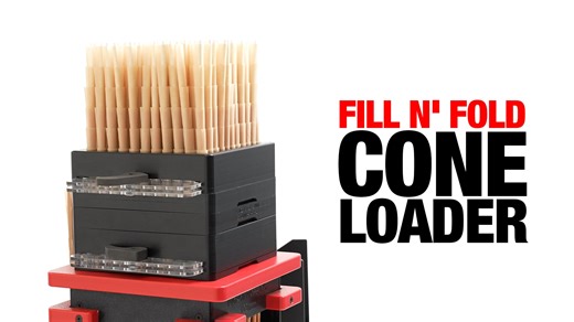 The Fill N' Fold Cone Loader
