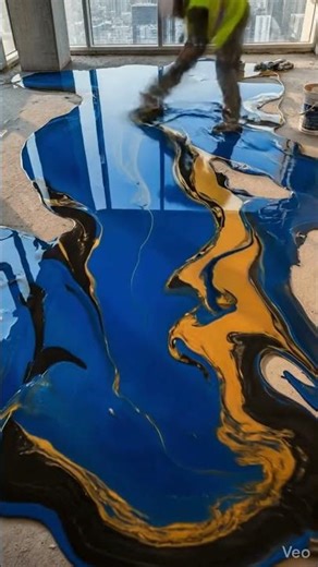 Mini Cars Epoxy Floor– Unique 3D Interior Design #3dfloor #epoxy