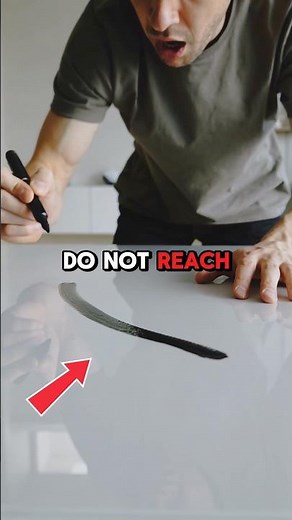 Erase Permanent Marker Instantly (No Scrubbing) #shorts