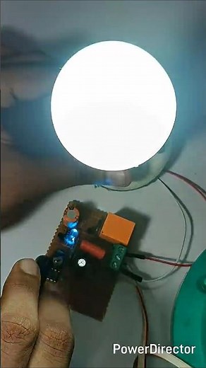 Automatic Night Light Circuit Using Lm358 ic ll No flickering Bulb #automaticstreetlight LDR Based