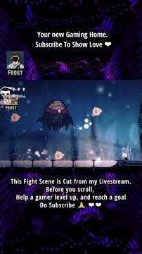 Beating The Ghosty Boy| Hollow Knight