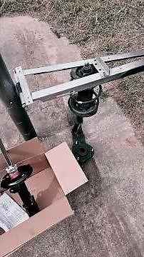 Homemade Strut spring compressor. Easy to build and safe to use.