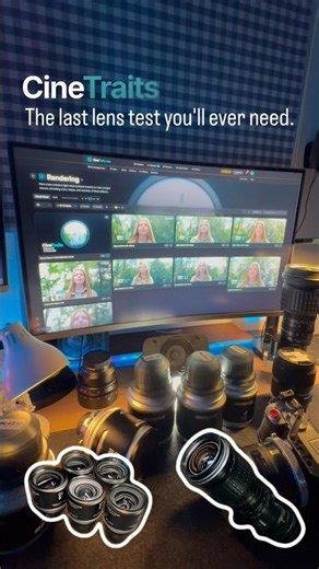 CineTraits, the last lens database you'll ever need. #videography #cinematographer #cinelens