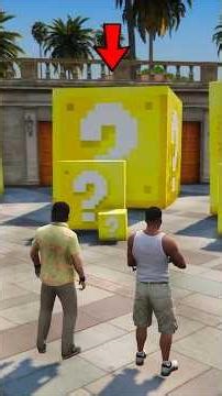Opening LUCKY BLOCKS In GTA 5.. (Mods)