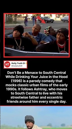 Don’t Be a Menace to South Central While Drinking Your Juice in the Hood (1996) is a parody comedy