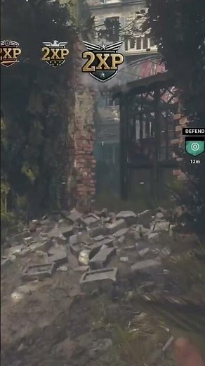 COD WW2 War Mode quad kill on spawn.