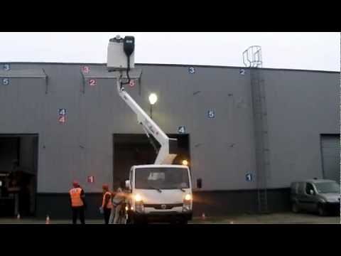 CACES R386 formation manipulation pemp exercice n°2 en exterieur