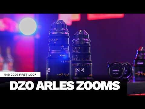 NAB 2026 First Look- DZO Arles Zoom lenses