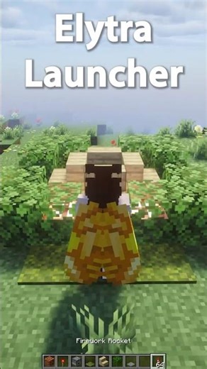 Elytra Launcher Build | Minecraft