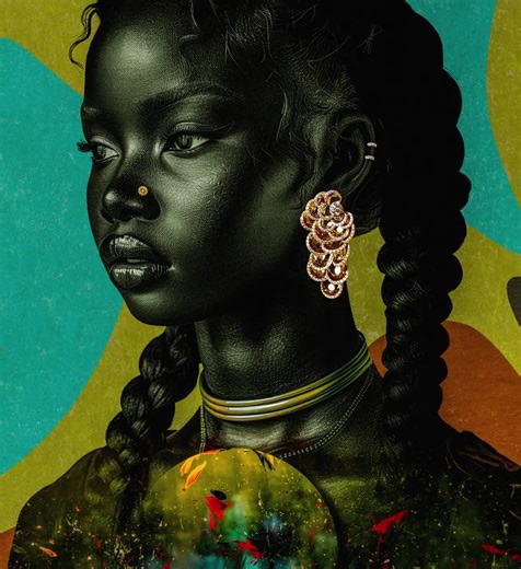 Black Art | African American Wall Art | African Wall Art | African Art | Black Art Canvas Wall Art - Etsy