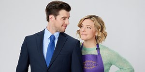 Eloise Mumford Gets Dan Jeannotte To Believe In The Magic of Chocolate in Hallmark Channel’s ‘Sweeter Than Chocolate’