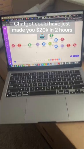 17 year old American made $20,000 in 2 hours using GPT-5.5No code written. No team hired. He just opened ChatGPT, described the automation he wanted to build for restaurants and small businesses, and GPT-5.5 assembled the entire Make. com workflow for him.A webhook receives requests, Groq processes the data, Google Sheets logs everything automatically, Google Calendar schedules meetings without any human involvement, and the system sends confirmations back to clients on its own. A ten-step chain