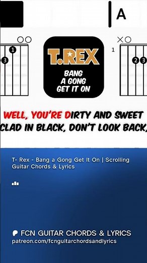 T. Rex - Bang a Gong Get It On #rock #music