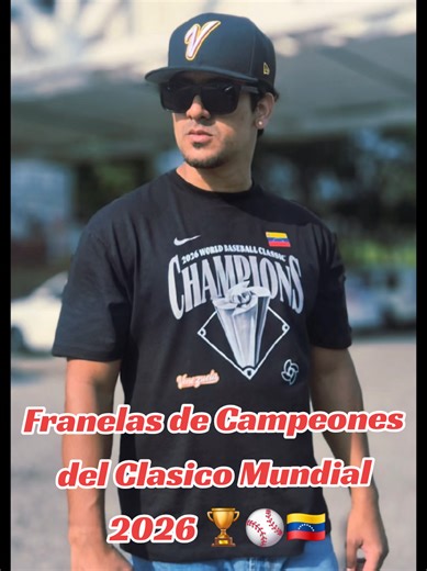 Una emoción que durará por muchísimo tiempo 🇻🇪🏆 0️⃣4️⃣2️⃣4️⃣2️⃣5️⃣7️⃣1️⃣8️⃣8️⃣2️⃣ solicita ya tu Franela de Campeones del Clasico Mundial de Beisbol 2026🥇🏆🇻🇪 Entregas en Caracas 📍 Envíos a todo el País ✈️ #venezuelacampeon #franelaspersonalizadas #caracas #clasicomundial #ls22