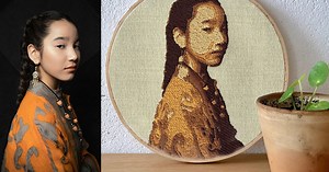 One-Click Embroidery Effect in Photoshop Beta! 🧵 (New Filter Tutorial)