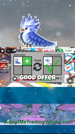 Trading FROST PHOENIX in Adopt Me! What Is It Worth?
