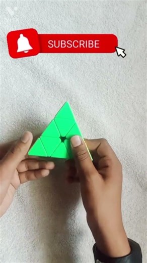 pyramid Amazing cube algorithm #shorts #pyramid (2026)