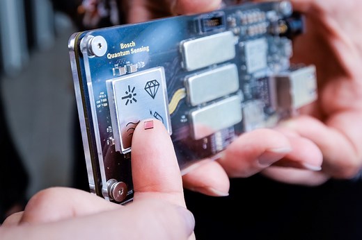 Bosch and Element Six's Artificial Diamonds Cut Through Quantum Frontiers