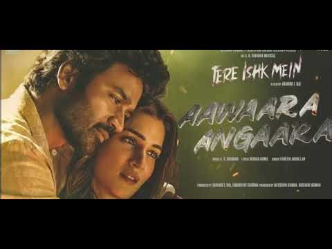 Lyrics video AAWAAR😌 ANGAARA music 😔🫠❤️‍🩹
