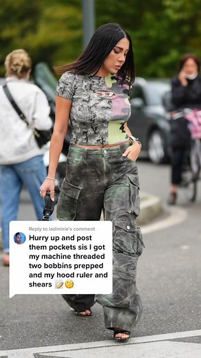 DIY Cargo Pants Pocket Tutorial and Sewing Tips