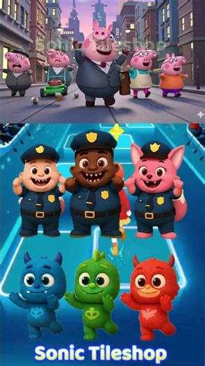 Peppa Pig 🆚 George Pig 🆚 Grandpa Pig 🆚 Pj Masks Connor - Coffin Dance