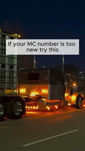 If your MC number is too new try this?
