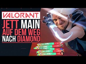 Mit Jett durch Platin gedasht! | Valorant Gameplay