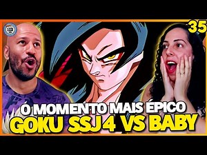 Clash of Titans! Goku SSJ4 vs. Baby Vegeta! Dragon Ball GT Episode 35