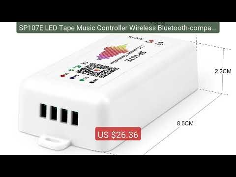 SP107E LED Tape Music Controller Wireless Bluetooth-compatible SPI... — Best Deal 2026 | Shop Now!