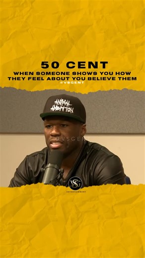 VSG Entertainment on Instagram: "@50cent When someone shows you how they feel about you believe them. #50cent 🎥 @hot97"