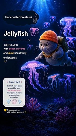 Under the sea, every creature has its own little story.
